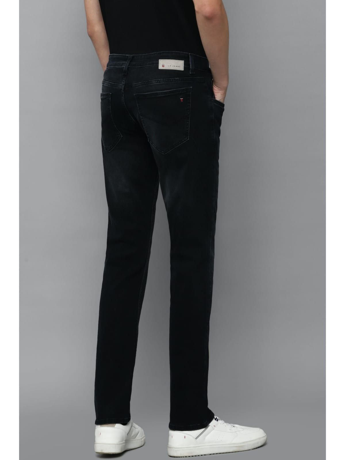 The BlueVibe Black jeans for men