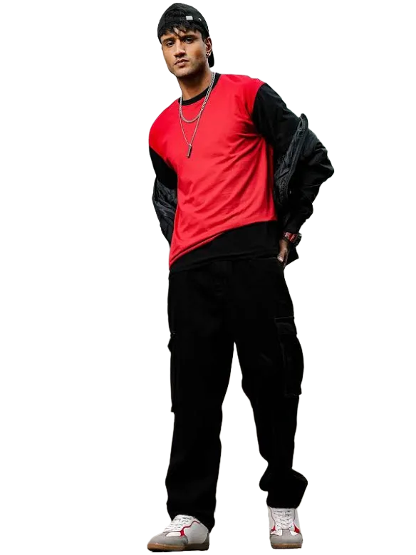 The BlueVibe - Z- black ( BUY 1 GET- 1 FREE )   denim cargo for men