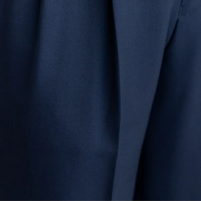 The BlueVibe Navy Blue Premium Italian Pattern Cotton Gurkha Pant.