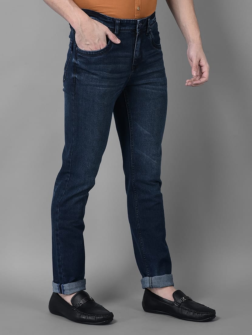 The BlueVibe black men denim jeans