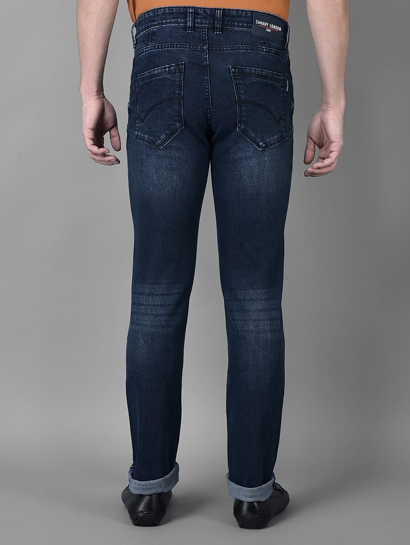 The BlueVibe black men denim jeans