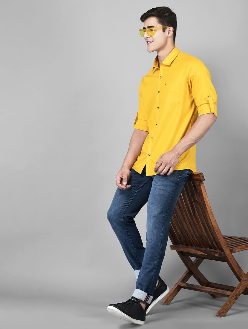 The BlueVibe cotton by cotton men jeans