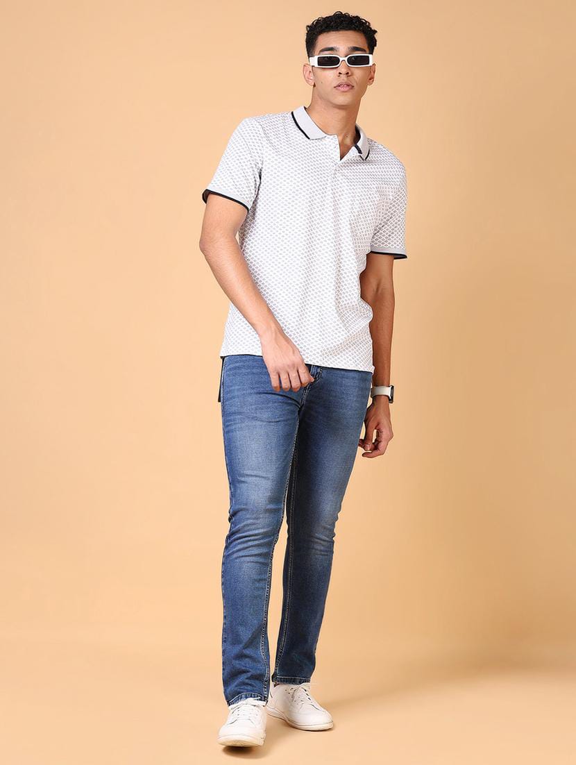 Jack&Jordan blue stretchable denim jeans for men