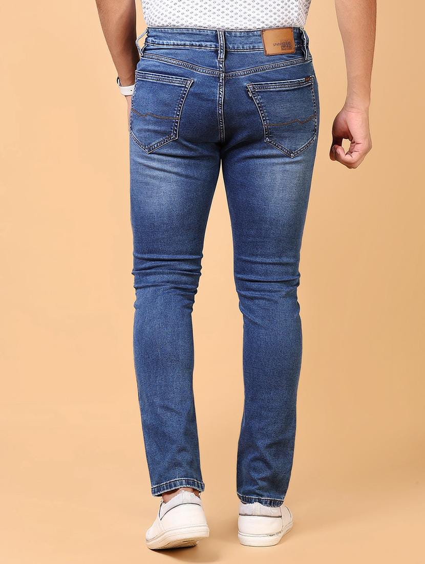 Jack&Jordan blue stretchable denim jeans for men