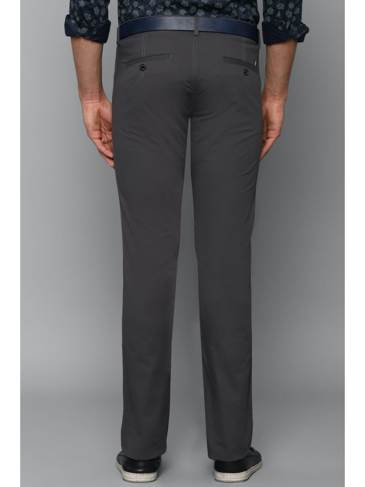 The BlueVibe best dark grey color men trouser
