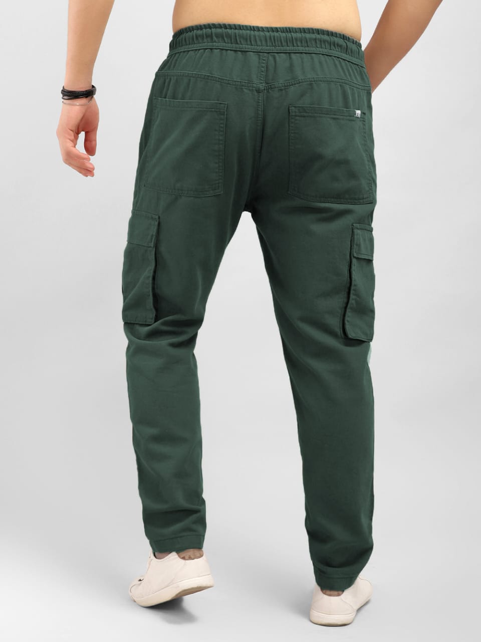 The BlueVibe Best Quality Green color Men Denim Cargo